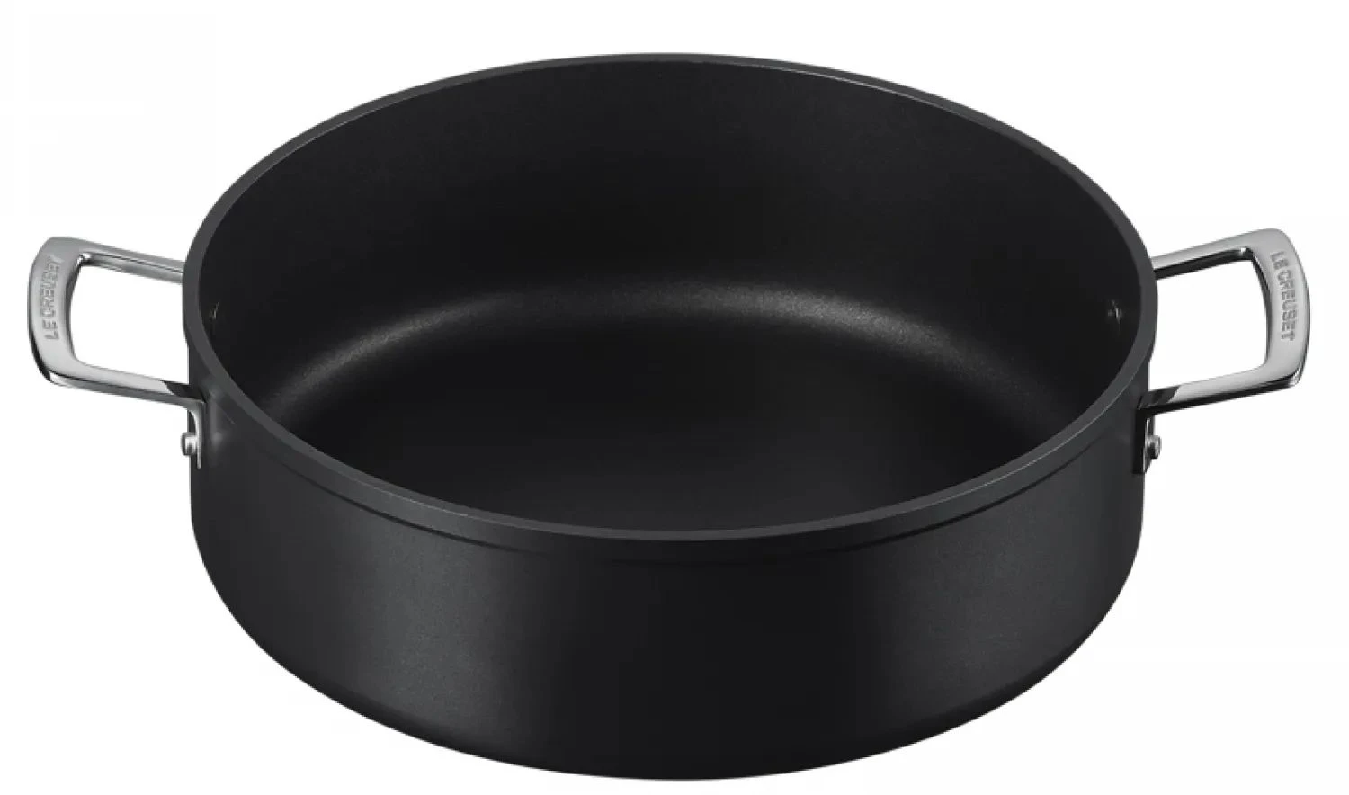 Le Creuset Provencaalse Hapjespan Les Forgées TNS - ø 24 Cm / 3.3 Liter - Standaard Anti-aanbaklaag 4 Le Creuset Provencaalse Hapjespan Les Forgées TNS - ø 24 Cm / 3.3 Liter - Standaard Anti-aanbaklaag - Afbeelding 2