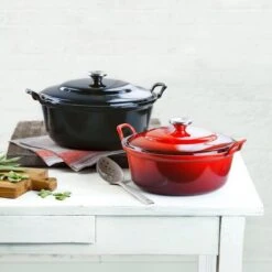 Le Creuset Braadpan Faitout Tradition Kersenrood - ø 24 Cm / 3 Liter 12 Le Creuset Braadpan Faitout Tradition Kersenrood - ø 24 Cm / 3 Liter -Le Creuset 1200x1200 1