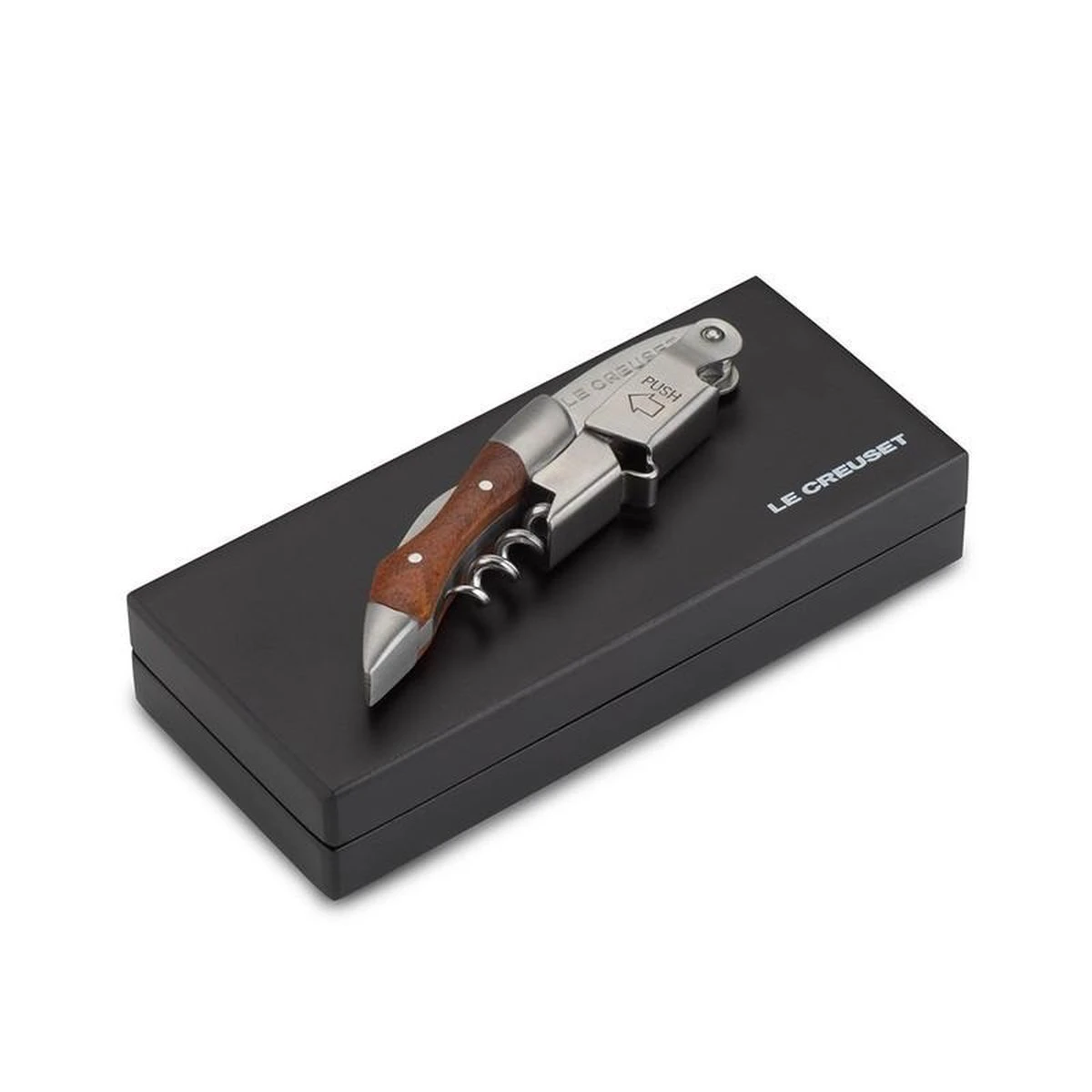 Le Creuset Kelnersmes RVS Hout WT-110 5 Le Creuset Kelnersmes RVS Hout WT-110 - Afbeelding 3