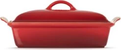 Le Creuset - Ovenschaal Met Deksel - 33 X 22.5 X 8 Cm - Kersenrood 11 Le Creuset - Ovenschaal Met Deksel - 33 X 22.5 X 8 Cm - Kersenrood -Le Creuset 1200x495 1