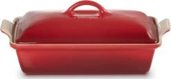 Le Creuset - Ovenschaal Met Deksel - 33 X 22.5 X 8 Cm - Kersenrood 13 Le Creuset - Ovenschaal Met Deksel - 33 X 22.5 X 8 Cm - Kersenrood -Le Creuset 1200x556
