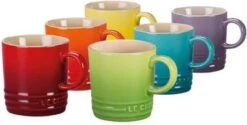 Le Creuset Set Van 6 Mokken 350 Ml Regenboog Kleuren 7 Le Creuset Set Van 6 Mokken 350 Ml Regenboog Kleuren -Le Creuset 1200x605 1