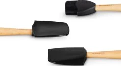 Le Creuset - Siliconen - Keukenspatels 3-delig Premium Zwart 7 Le Creuset - Siliconen - Keukenspatels 3-delig Premium Zwart -Le Creuset 1200x654