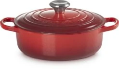 Le Creuset - Gietijzeren - Lage Braadpan - 24cm - Kersenrood 31 Le Creuset - Gietijzeren - Lage Braadpan - 24cm - Kersenrood -Le Creuset 1200x695 1