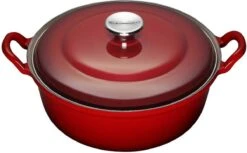Le Creuset Braadpan Faitout Tradition Kersenrood - ø 24 Cm / 3 Liter 14 Le Creuset Braadpan Faitout Tradition Kersenrood - ø 24 Cm / 3 Liter -Le Creuset 1200x745