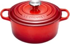 Le Creuset Gietijzeren Braadpan - 26cm 5,3 L - Kersenrood 23 Le Creuset Gietijzeren Braadpan - 26cm 5,3 L - Kersenrood -Le Creuset 1200x792