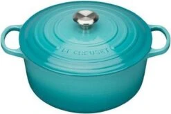 Le Creuset Braadpan Signature Caribbean Blue - ø 20 Cm / 2.4 Liter 11 Le Creuset Braadpan Signature Caribbean Blue - ø 20 Cm / 2.4 Liter -Le Creuset 1200x804