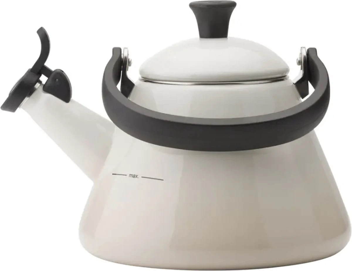 Le Creuset Fluitketel Kone - Meringue 4 Le Creuset Fluitketel Kone - Meringue - Afbeelding 2