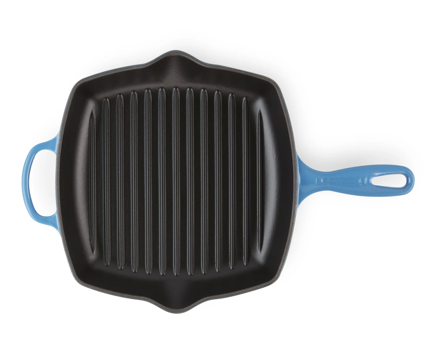 Le Creuset Grillpan Signature - Azure - 26 X 26 Cm - Geëmailleerde Anti-aanbaklaag 4 Le Creuset Grillpan Signature - Azure - 26 X 26 Cm - Geëmailleerde Anti-aanbaklaag - Afbeelding 2