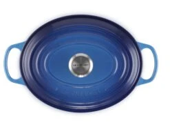 Le Creuset Braadpan Signature - Ovaal - Azure - ø 31 Cm / 6.3 Liter 13 Le Creuset Braadpan Signature - Ovaal - Azure - ø 31 Cm / 6.3 Liter -Le Creuset 21178292202430 alt3 1