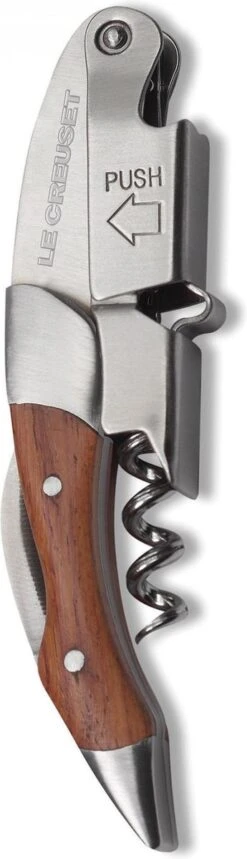 Le Creuset Kelnersmes RVS Hout WT-110