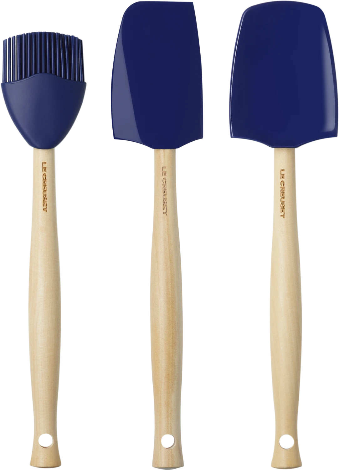 Le Creuset Spatelset - 3 Stuks - Premium - Azure 3 Le Creuset Spatelset - 3 Stuks - Premium - Azure