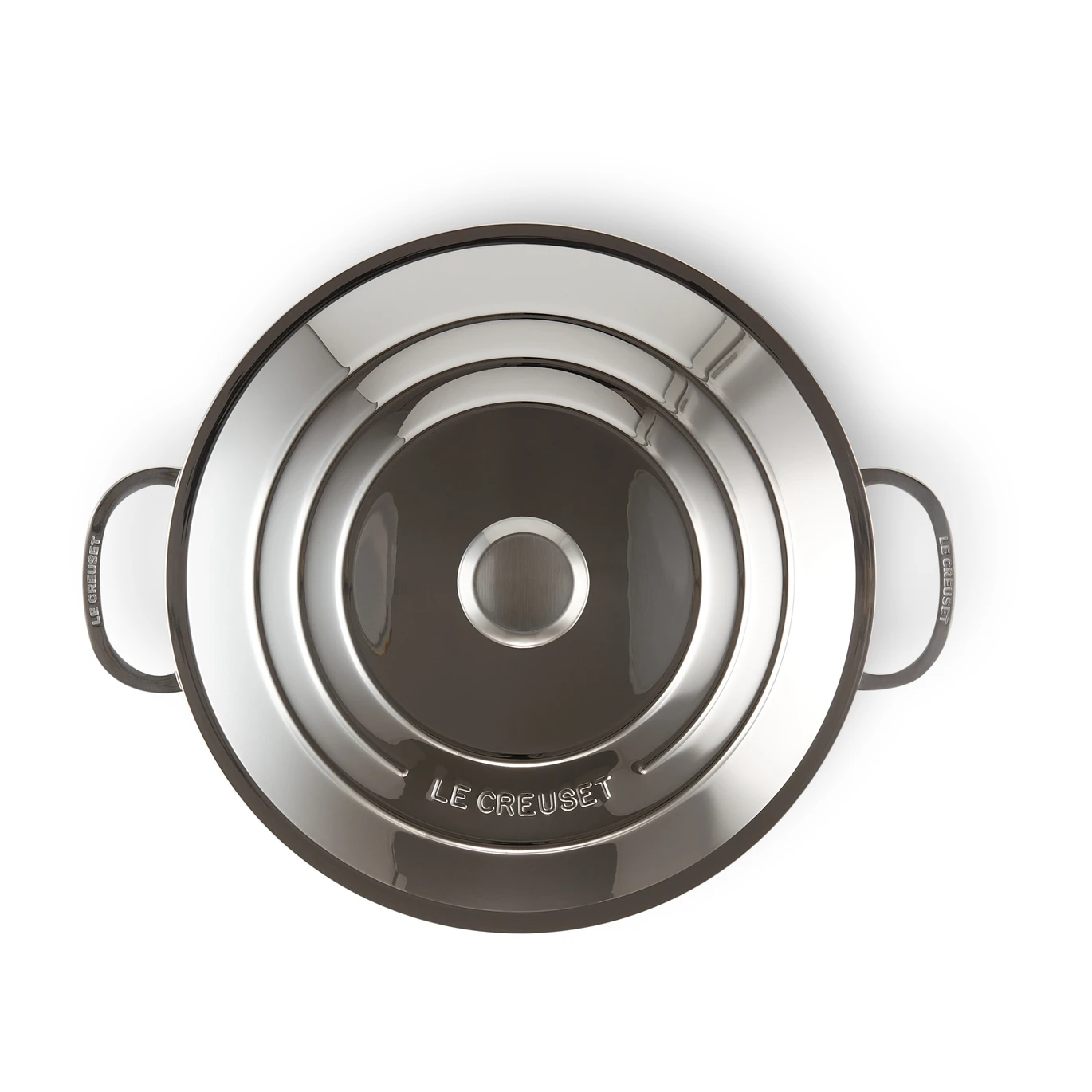 Le Creuset Signature 3-Ply Lage Braadpan Met Deksel 5 Le Creuset Signature 3-Ply Lage Braadpan Met Deksel - Afbeelding 3
