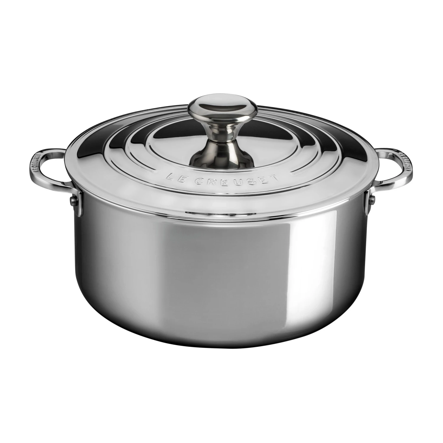 Le Creuset Signature 3-Ply Braadpan Met Deksel 3 Le Creuset Signature 3-Ply Braadpan Met Deksel