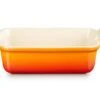 Le Creuset Ovenschaal Heritage - Oranjerood - 19 X 14 Cm / 1.1 Liter 2 Le Creuset Ovenschaal Heritage - Oranjerood - 19 X 14 Cm / 1.1 Liter -Le Creuset 71102190900001