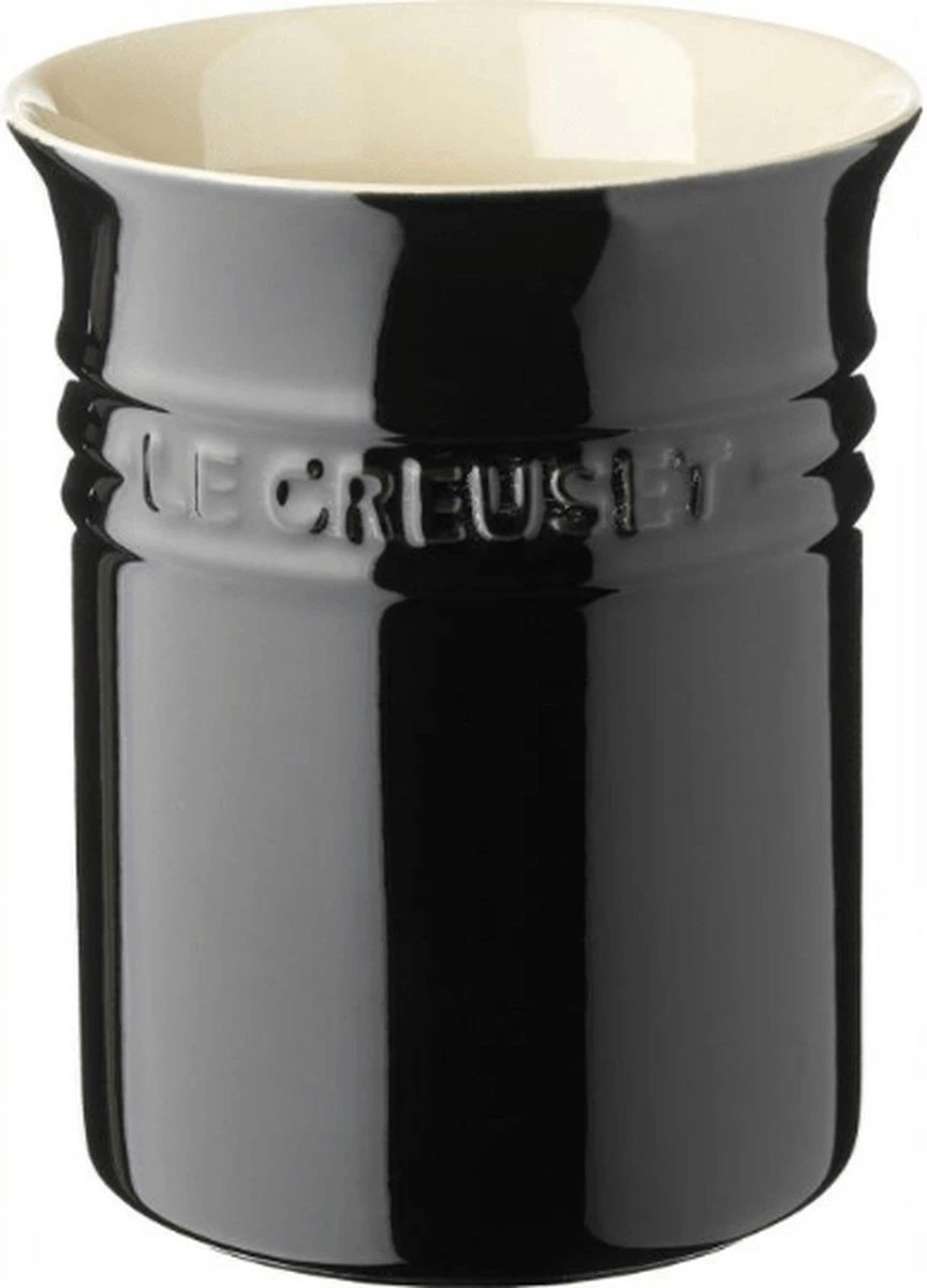 Le Creuset Lepelpot Zwart 6 Le Creuset Lepelpot Zwart - Afbeelding 4