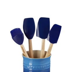 Le Creuset Spatelset - Met Spatelpot - Premium - Azure - 5-delig -Le Creuset 91057001220000 alt1