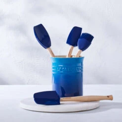 Le Creuset Spatelset - Met Spatelpot - Premium - Azure - 5-delig -Le Creuset 91057001220000 alt3