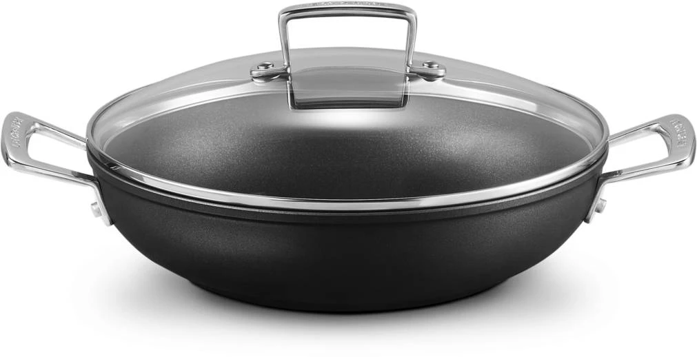 Le Creuset Hapjespan Met Deksel - Les Forgées TNS - ø 26 Cm / 2.7 Liter - Standaard Anti-aanbaklaag 3 Le Creuset Hapjespan Met Deksel - Les Forgées TNS - ø 26 Cm / 2.7 Liter - Standaard Anti-aanbaklaag