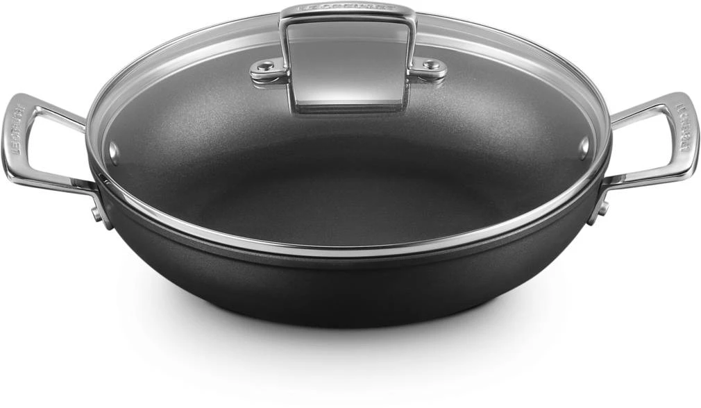 Le Creuset Hapjespan Met Deksel - Les Forgées TNS - ø 26 Cm / 2.7 Liter - Standaard Anti-aanbaklaag 7 Le Creuset Hapjespan Met Deksel - Les Forgées TNS - ø 26 Cm / 2.7 Liter - Standaard Anti-aanbaklaag - Afbeelding 5