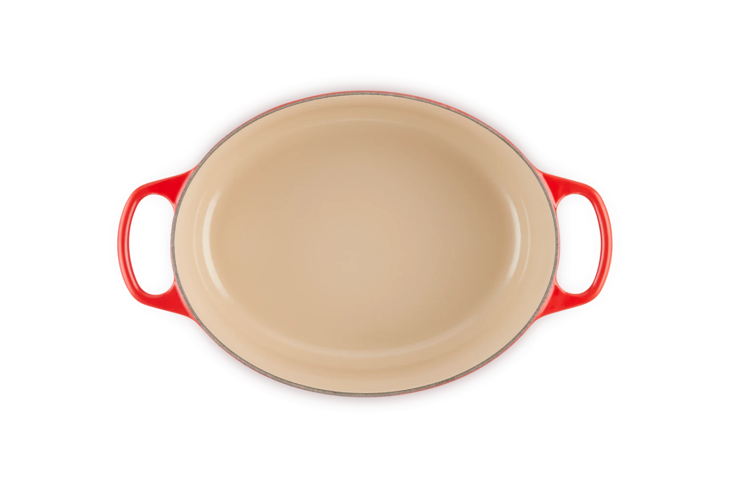 Le Creuset Braadpan Signature - Ovaal - Kersenrood - ø 33 Cm / 7.5 Liter 7 Le Creuset Braadpan Signature - Ovaal - Kersenrood - ø 33 Cm / 7.5 Liter - Afbeelding 5