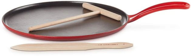 Le Creuset Pannenkoekenpan Tradition - Kersenrood - ø 27 Cm 3 Le Creuset Pannenkoekenpan Tradition - Kersenrood - ø 27 Cm