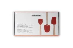 Le Creuset Spatelset - 3 Stuks - Premium - Kersenrood -Le Creuset LC 20201218 ZS PS FS 42830000600007 005