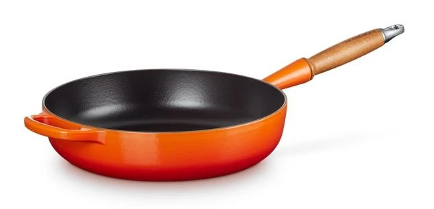 Le Creuset Hapjespan Signature - Oranjerood - ø 28 Cm / 3.6 Liter- Geëmailleerde Anti-aanbaklaag 3 Le Creuset Hapjespan Signature - Oranjerood - ø 28 Cm / 3.6 Liter- Geëmailleerde Anti-aanbaklaag