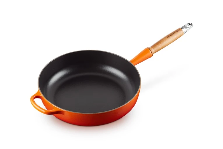 Le Creuset Hapjespan Signature - Oranjerood - ø 28 Cm / 3.6 Liter- Geëmailleerde Anti-aanbaklaag 4 Le Creuset Hapjespan Signature - Oranjerood - ø 28 Cm / 3.6 Liter- Geëmailleerde Anti-aanbaklaag - Afbeelding 2