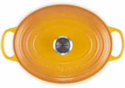 Le Creuset Braadpan Signature - Ovaal - Nectar - ø 29 Cm / 4.7 Liter 9 Le Creuset Braadpan Signature - Ovaal - Nectar - ø 29 Cm / 4.7 Liter -Le Creuset LC 20220720 HL PS FS 21178296724430 004