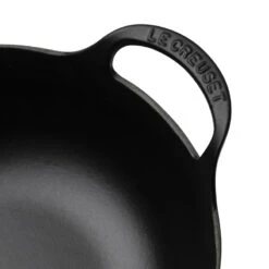 Le Creuset Wokpan / Balti Dish - Mat Zwart - ø 24 Cm / 2.7 Liter - Geëmailleerde Anti-aanbaklaag -Le Creuset RS6769 20142247220460 4 scr 1