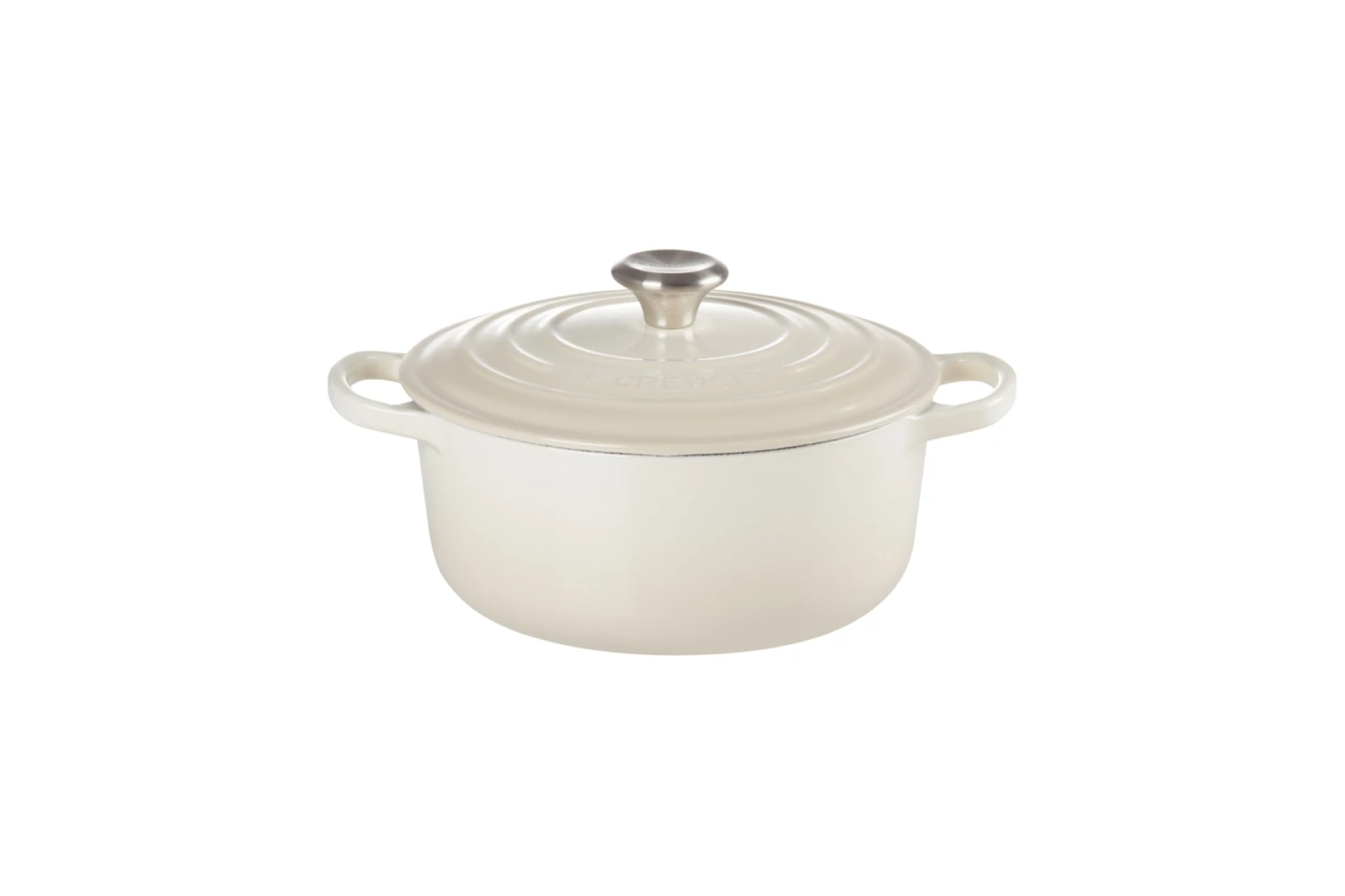 Le Creuset Braadpan Signature - Meringue - ø 20 Cm / 2.4 Liter 5 Le Creuset Braadpan Signature - Meringue - ø 20 Cm / 2.4 Liter - Afbeelding 3