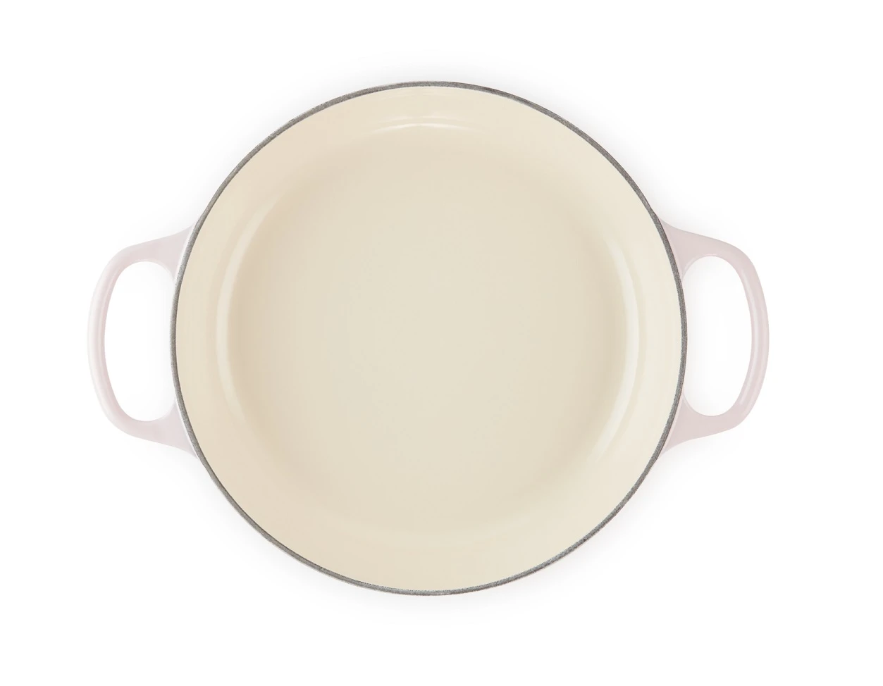 Le Creuset Braadpan Signature - Campagnard - Shell Pink - ø 26 Cm / 2.2 Liter 7 Le Creuset Braadpan Signature - Campagnard - Shell Pink - ø 26 Cm / 2.2 Liter - Afbeelding 5