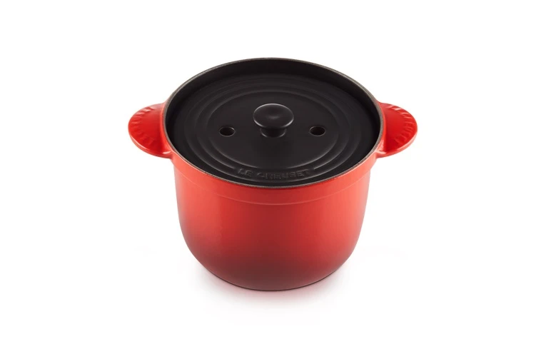 Le Creuset Rijstkoker / Cocotte Every - Tradition - Kersenrood - ø 18 Cm / 2 Liter 5 Le Creuset Rijstkoker / Cocotte Every - Tradition - Kersenrood - ø 18 Cm / 2 Liter - Afbeelding 3