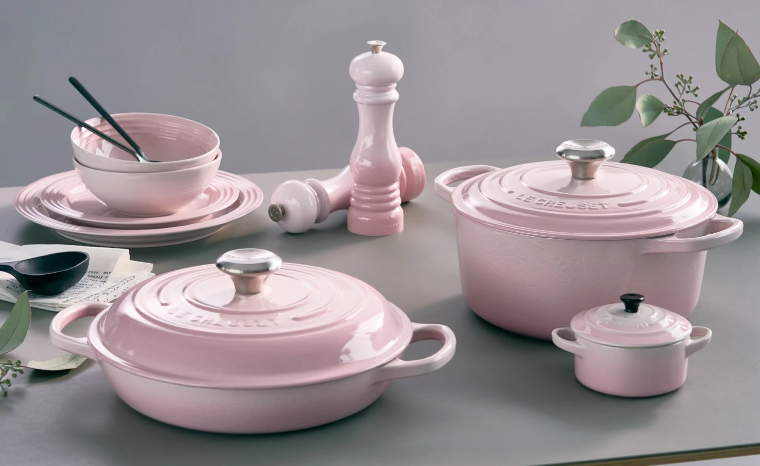 Le Creuset Zoutmolen - Shell Pink - 21 Cm 4 Le Creuset Zoutmolen - Shell Pink - 21 Cm - Afbeelding 2