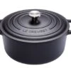 Le Creuset Braadpan Signature - Mat Zwart - ø 24 Cm / 4.2 Liter 1 Le Creuset Braadpan Signature - Mat Zwart - ø 24 Cm / 4.2 Liter -Le Creuset le creuset braadpan zwart 22cm 2