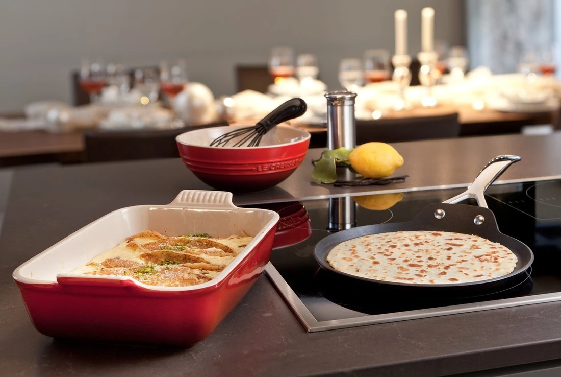 Le Creuset Pannenkoekenpan Les Forgées TNS - ø 24 Cm - Standaard Anti-aanbaklaag 5 Le Creuset Pannenkoekenpan Les Forgées TNS - ø 24 Cm - Standaard Anti-aanbaklaag - Afbeelding 3