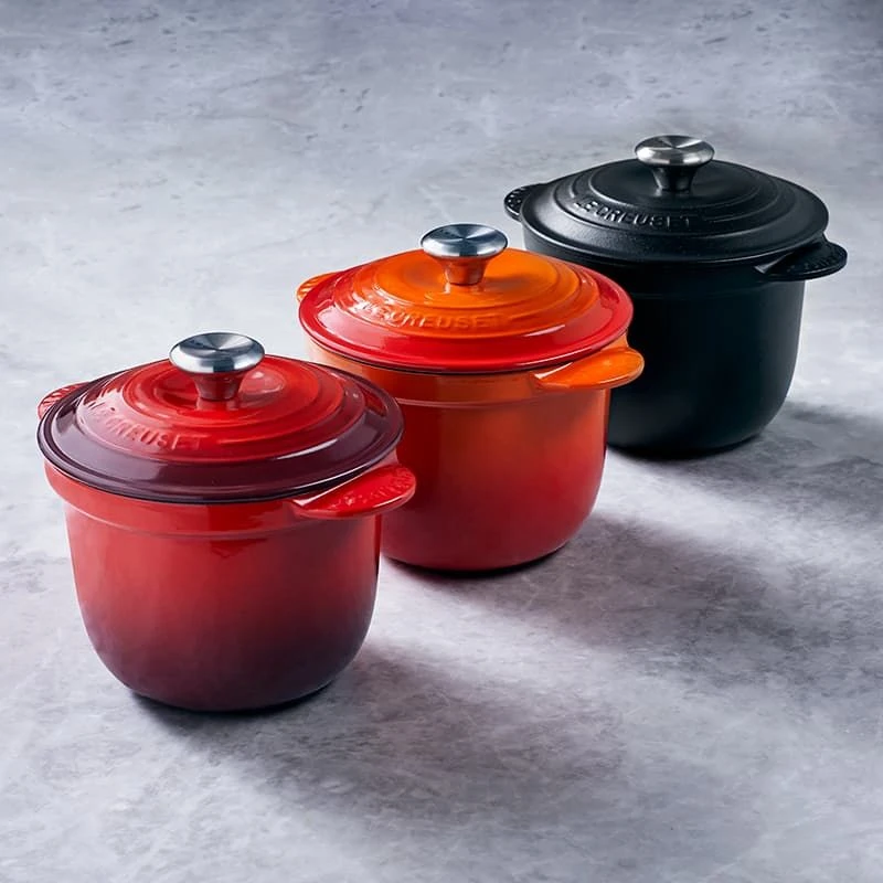 Le Creuset Rijstkoker / Cocotte Every - Tradition - Kersenrood - ø 18 Cm / 2 Liter 4 Le Creuset Rijstkoker / Cocotte Every - Tradition - Kersenrood - ø 18 Cm / 2 Liter - Afbeelding 2